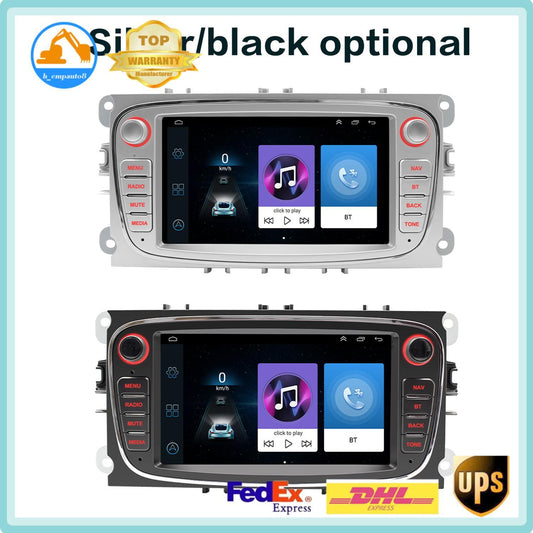 Car Stereo Radio for Ford Focus 2008-2011 Android 12 Set SpeedPak