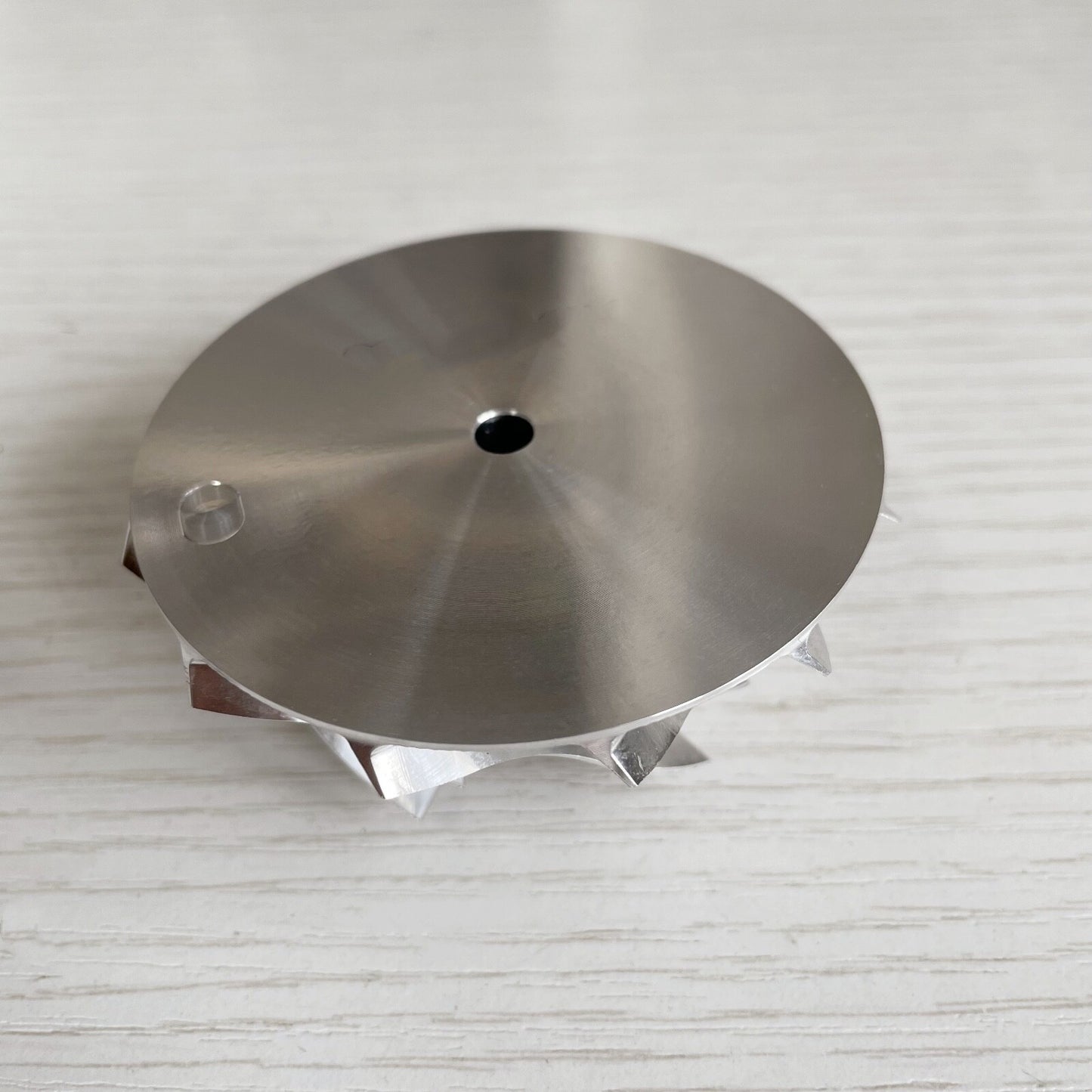 K16 54.20/66.57 mm 6+6 blade turbine milling/aluminum 2618/billet compressor wheel