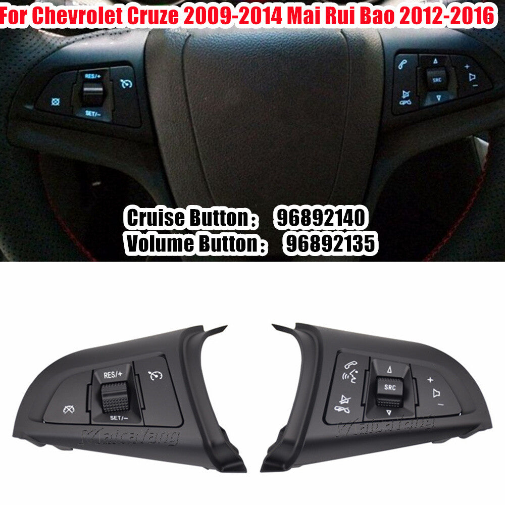 Left and right suitable for Cruze 09 - 14 steering wheel cruise control volume control switch - n