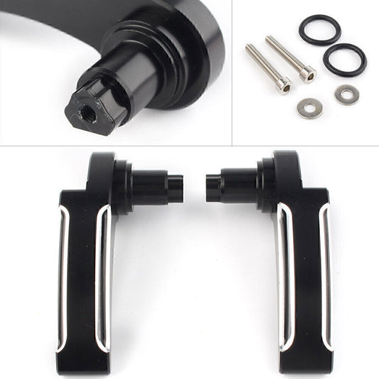 Rear Saddlebag Lid Lifter Fit for Harley Touring FLHR FLHT FLHX FLTR 2014-2014 Black Q