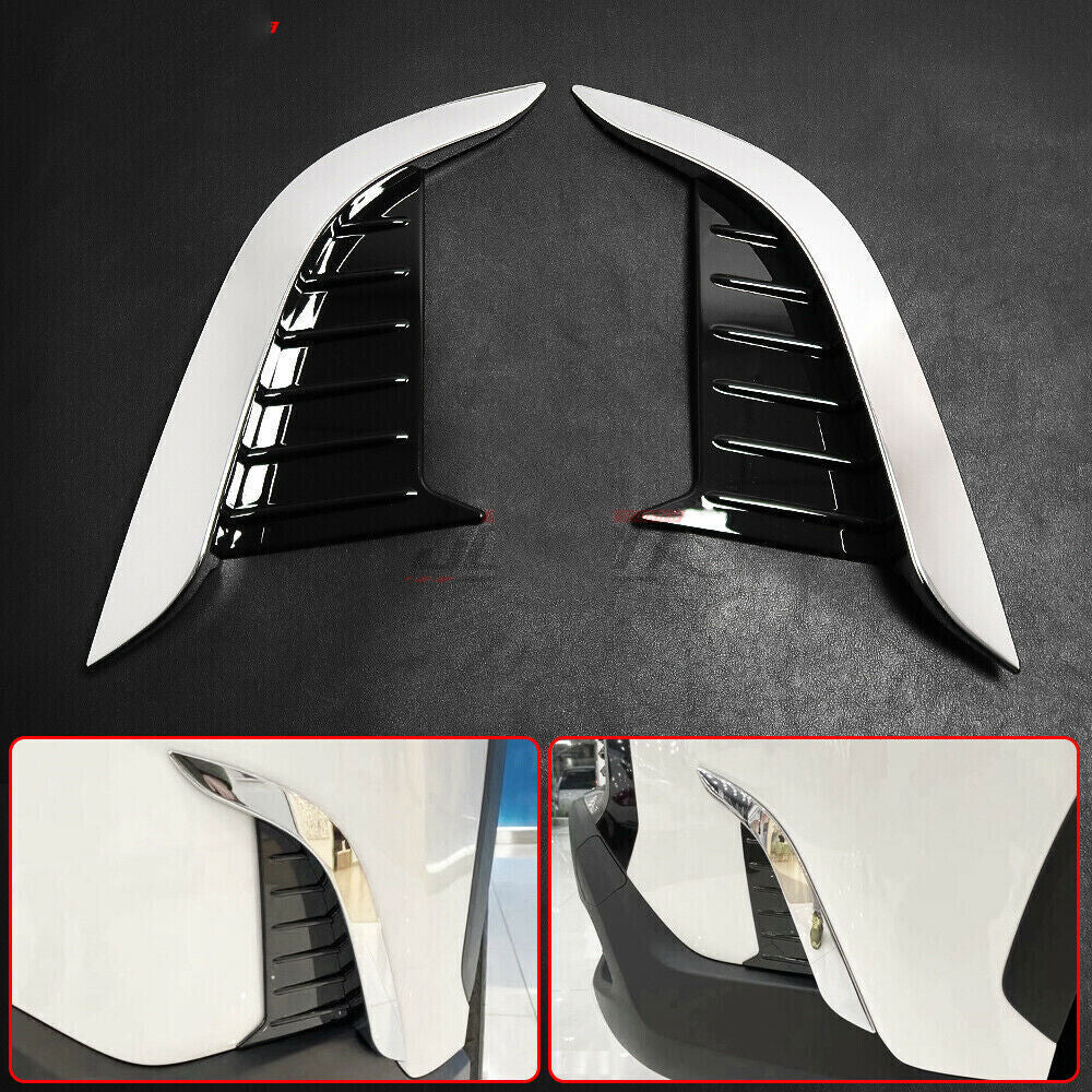 Carbon Fiber Look Rear Water Cup Holder Panel Cover Trim For 2019-22 for RAV4 v