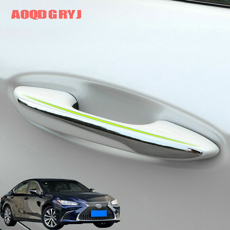 glossy black Car Door Handles Cover Trim Accessories For Explorer 2020-2023 v