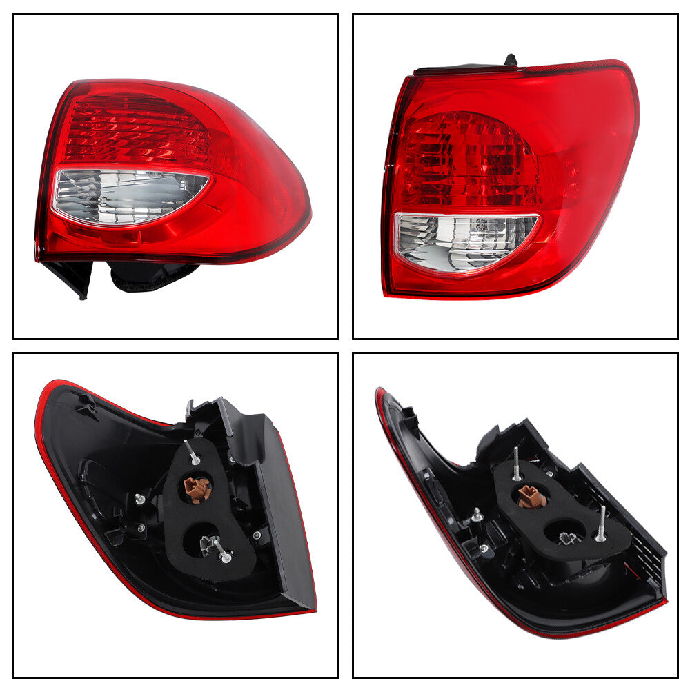 New right taillight suitable for 2008-2017 Sequoia, right-hand halogen red rear taillight. n