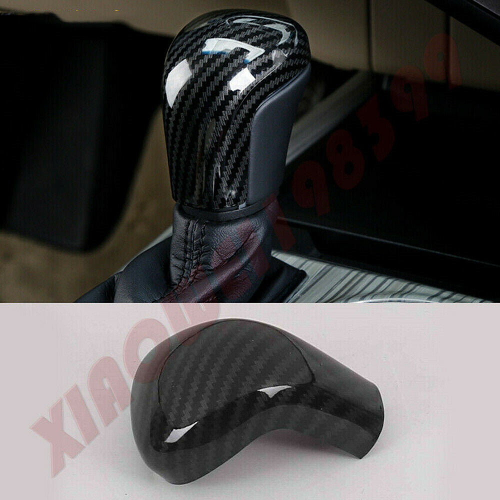 for Toyota for Corolla Cross 2022-24 Carbon fiber Gear Shift Knob Molding Cover Trim
