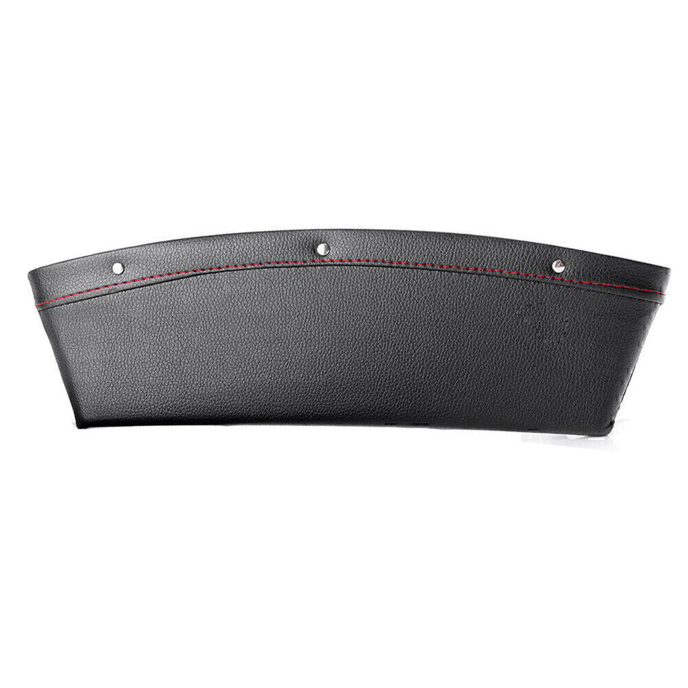 1pc for Seat Gap Slit Pocket Storage Organizer Box Catch Catcher PU Box Leather Car Q