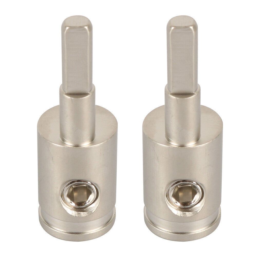 2x 4 Gauge To 8 Gauge Car Audio Amp Input Reducer Adapter Terminal Block For Car Q