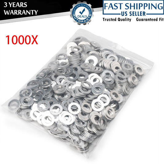 1000-piece set of engine drain plugs, washing machine gaskets, and seals suitable for Toyota OE 90430-12031 Q