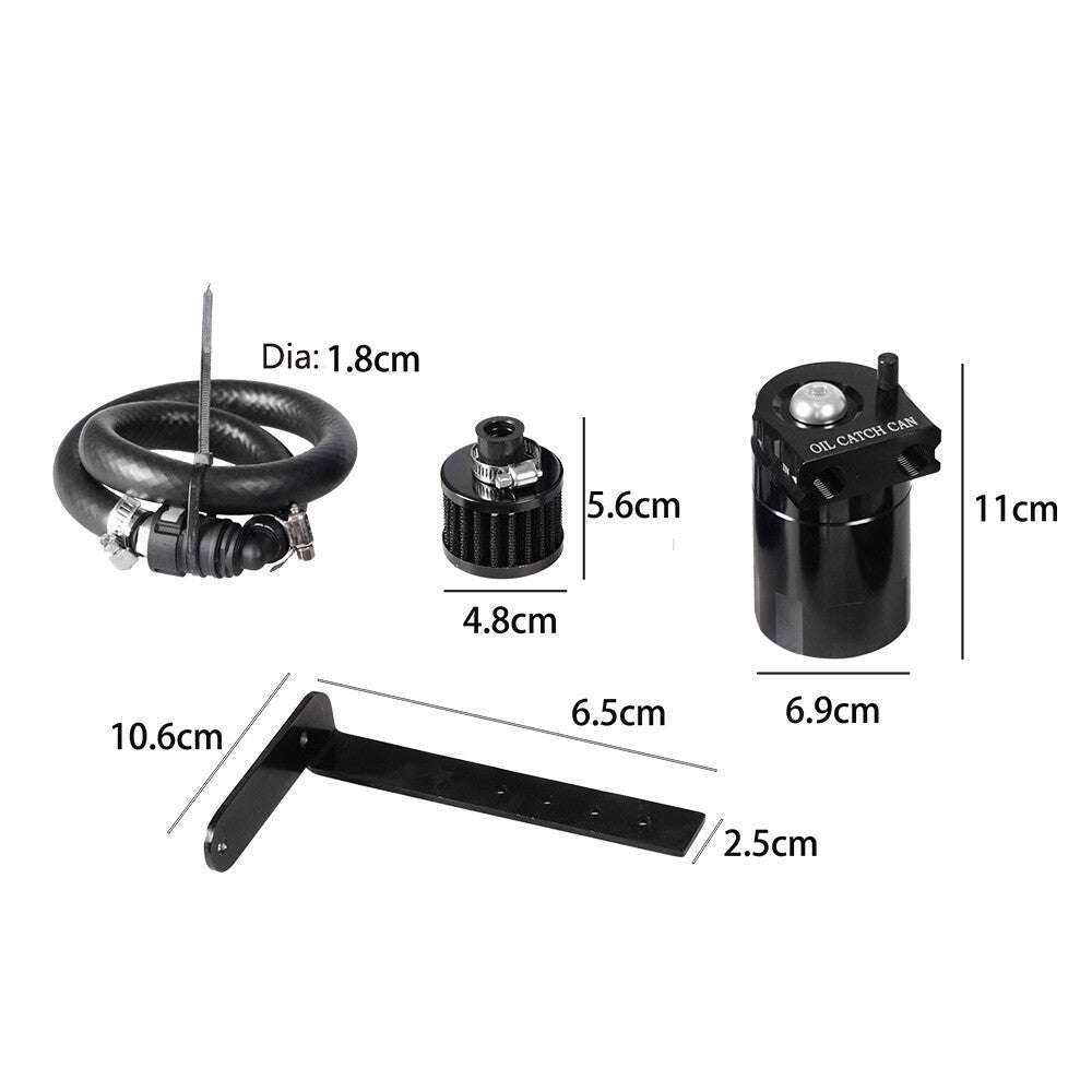 Oil tank kit, oil separator, water reservoir, engine, Polish confusion, air filter