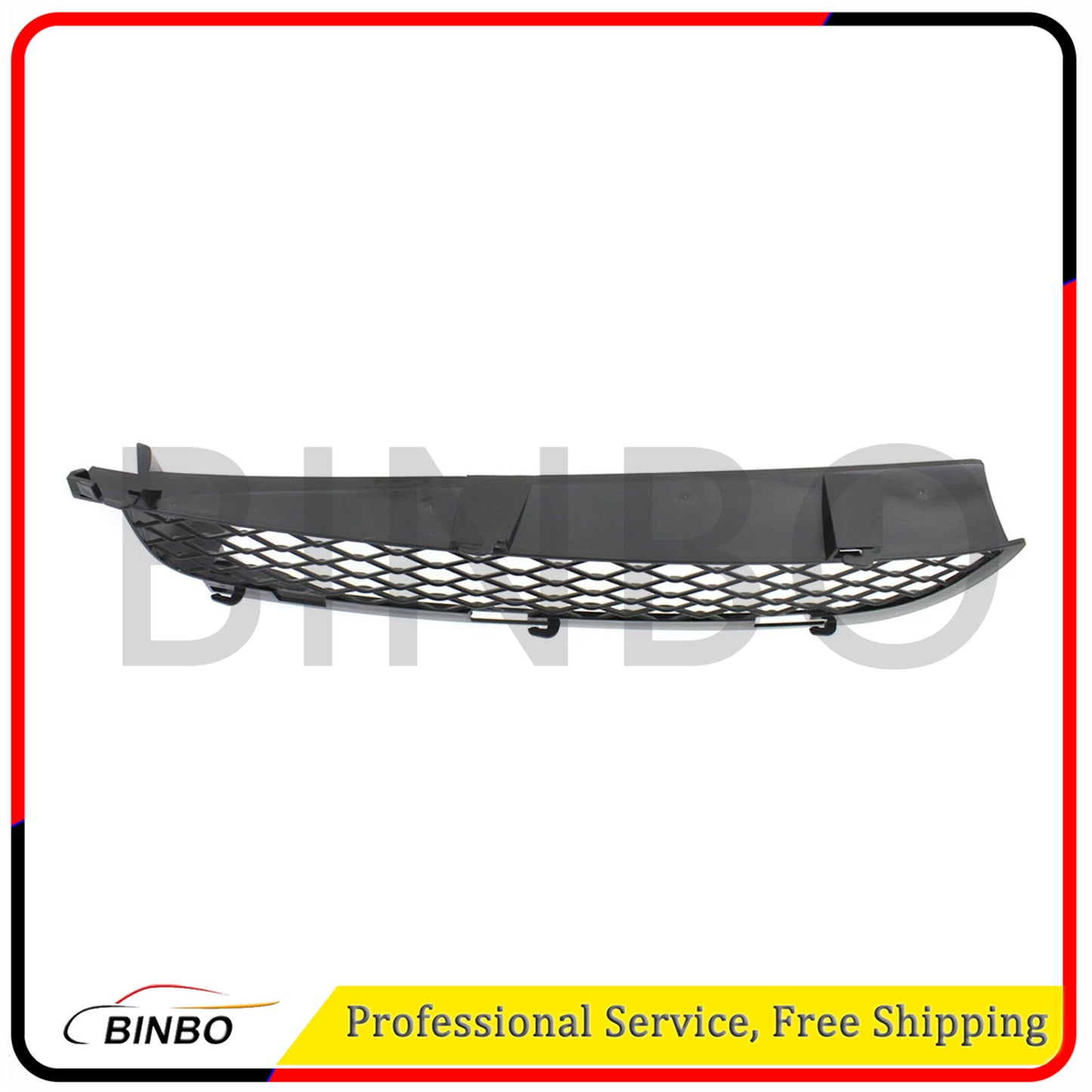 NEW Bumper Grille For 2004-2006 for BMW for X5 Passenger Side Black Plastic