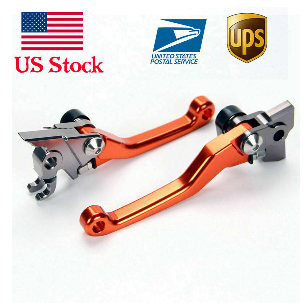 Orange OffRoad Brake Clutch Levers for K.T.M 450 SX-F/EXC-R/EXC/EXC-F (SIX DAYS)