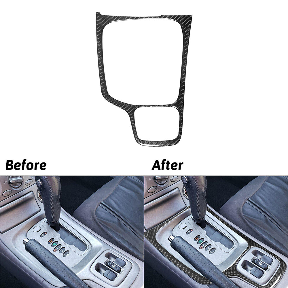 Red Carbon Fiber Conditioner Switch Trim Cover Type A for VW for Golf 7 2013-2017 v