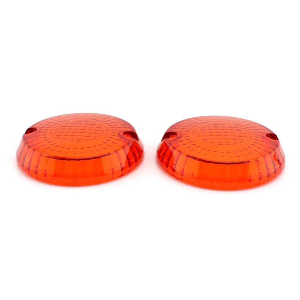 Turn Signal Light Lens Cover for Kawasaki Vulcan 1500 Classic Mean Streak Amber