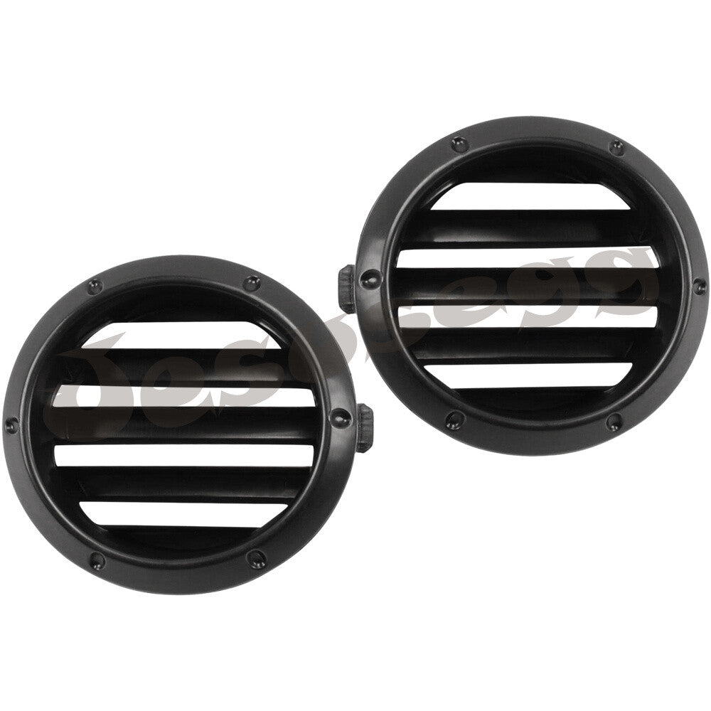 Pair Fog Light Cover Right+Left Side for Toyota Highlander 2004-2007