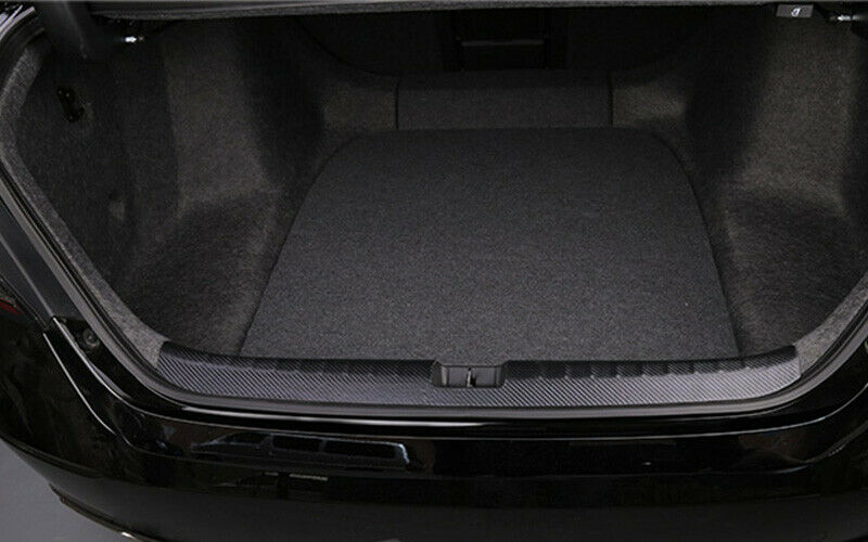 for Honda Accord 2018-2022 PU Carbon Rear Bumper Protector Sill Plate Sticker