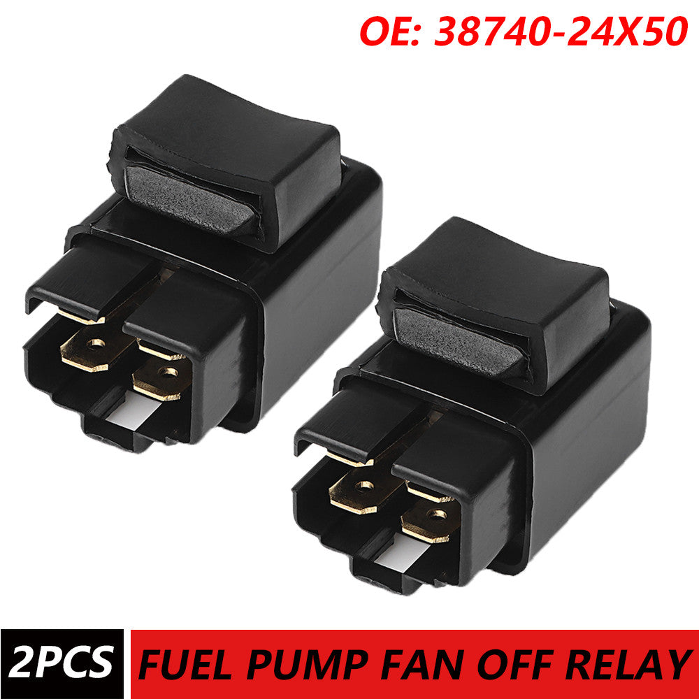 2PCS Fuel Pump Fan Off Relay for Suzuki GSXR600 GSXR750 GSXR1000 GSXS750 SFV650