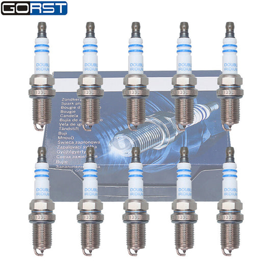 Car Iridium Spark Plug for Bosch FR3KII332 0242225511 Iraurita 10 Piece v