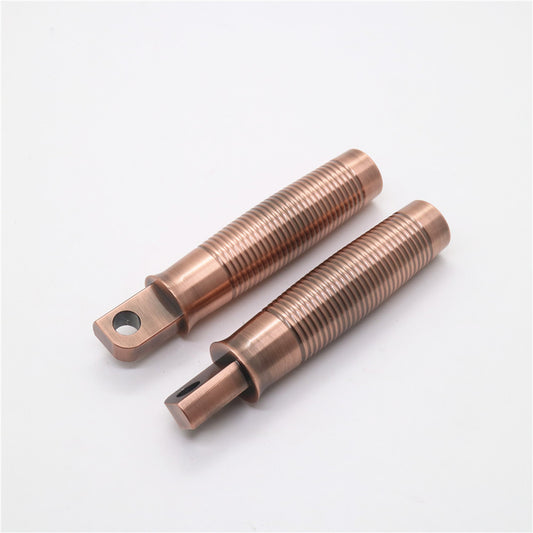 Motorcycle Copper CNC Footrest FootPeg for Harley Sportster XL 1200 883 48 Q