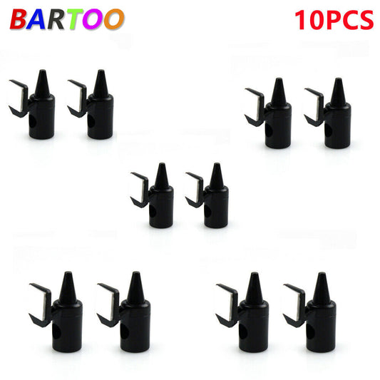 Animal Whistles 10Pcs Alert Automotive Car Deer Warning Sound Alarm Black
