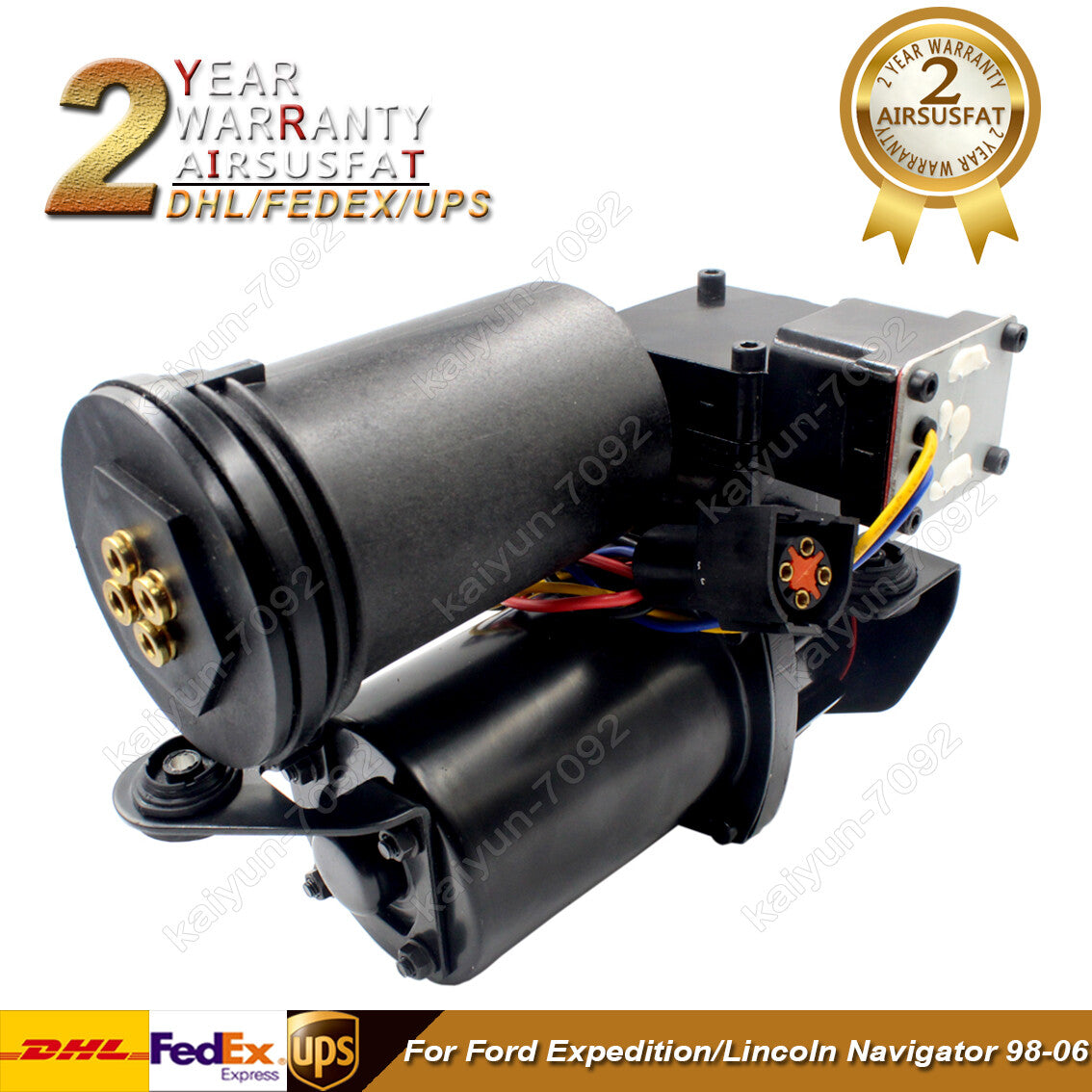 Air Suspension Compressor for Ford Expedition/ for Lincoln for Navigator 98-06 6L1Z5319AA