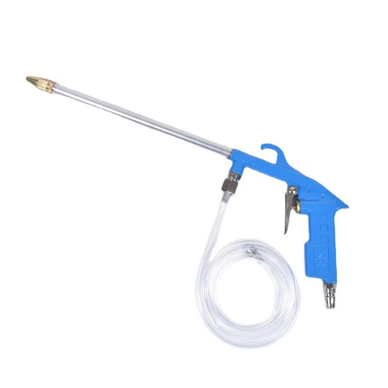 Car Blue Pneumatic Gun Air Blow Dust Spray Wash Engine Oil Sewage Cleaning Tool