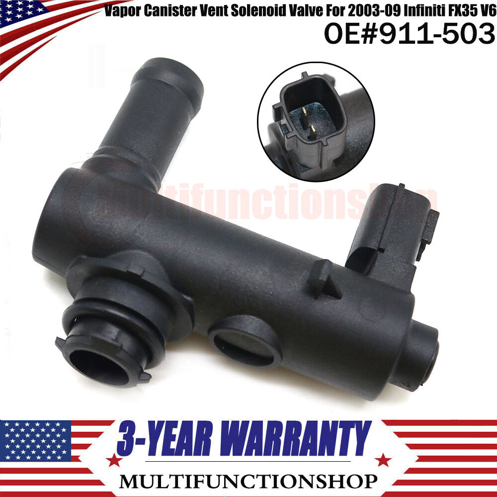 Evap Steam Tank Vent Solenoid Valve for 911 -503, suitable for 4.0L and 3.5L daily production tanks. (14935-AM60A-)