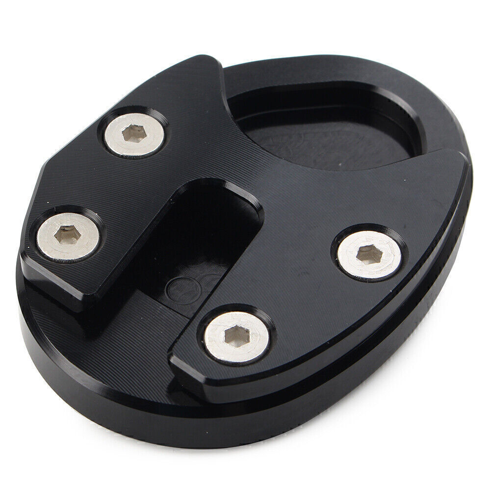 For SYM MAXSYM TL500 2019-2021 20 Black Aluminum Side Stand Kickstand Plate Pad Q