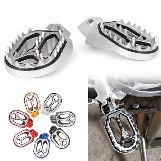Orange Dirt Bike Foot Pegs for Husqvarna/ 85cc-530cc ALL 2005 2006 2007-2015 Q