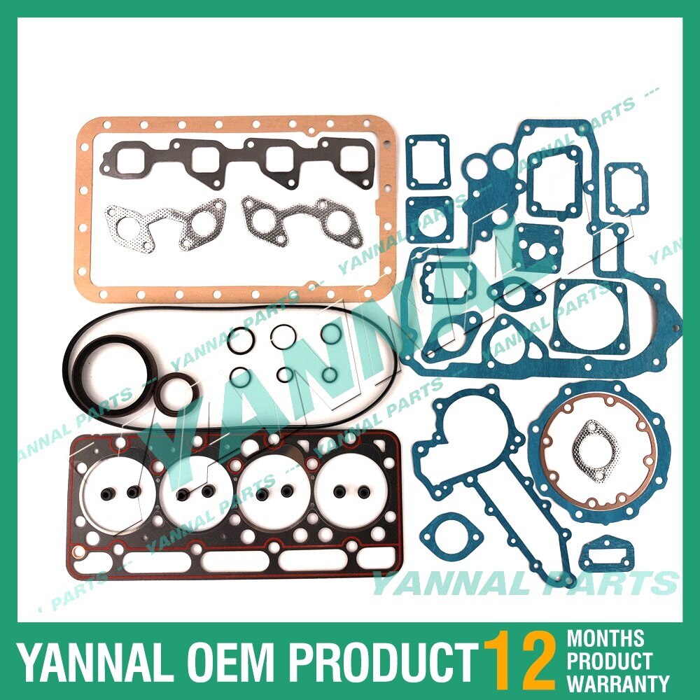 Durable full washer set for Kubota V2203, V2203T, Bobcat 331, 763, 773, S130, S150 models.