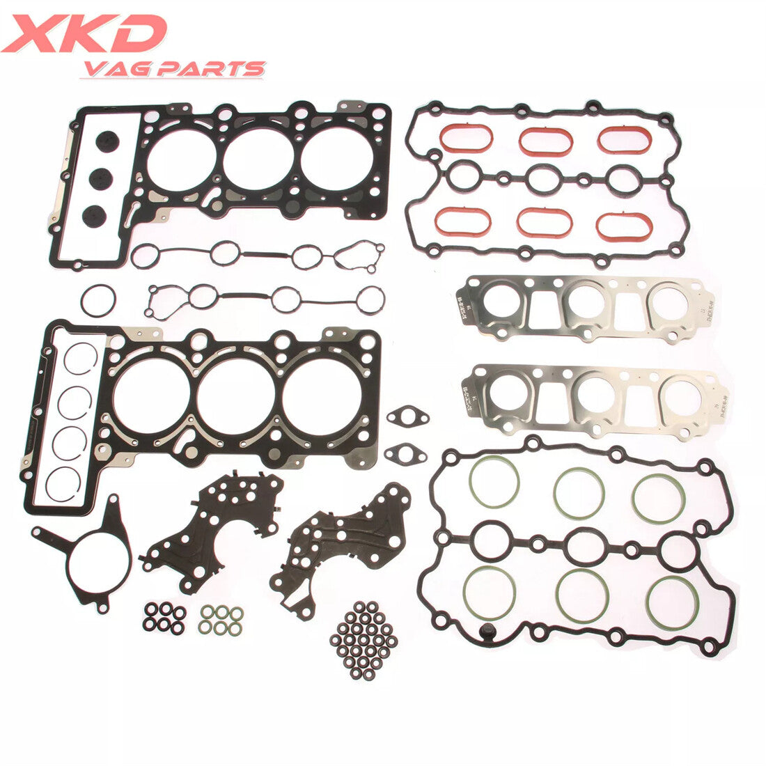 Upper Engine Gasket Repair Rebuilding Kit for AUDI for A6 2.4L 06E103148P