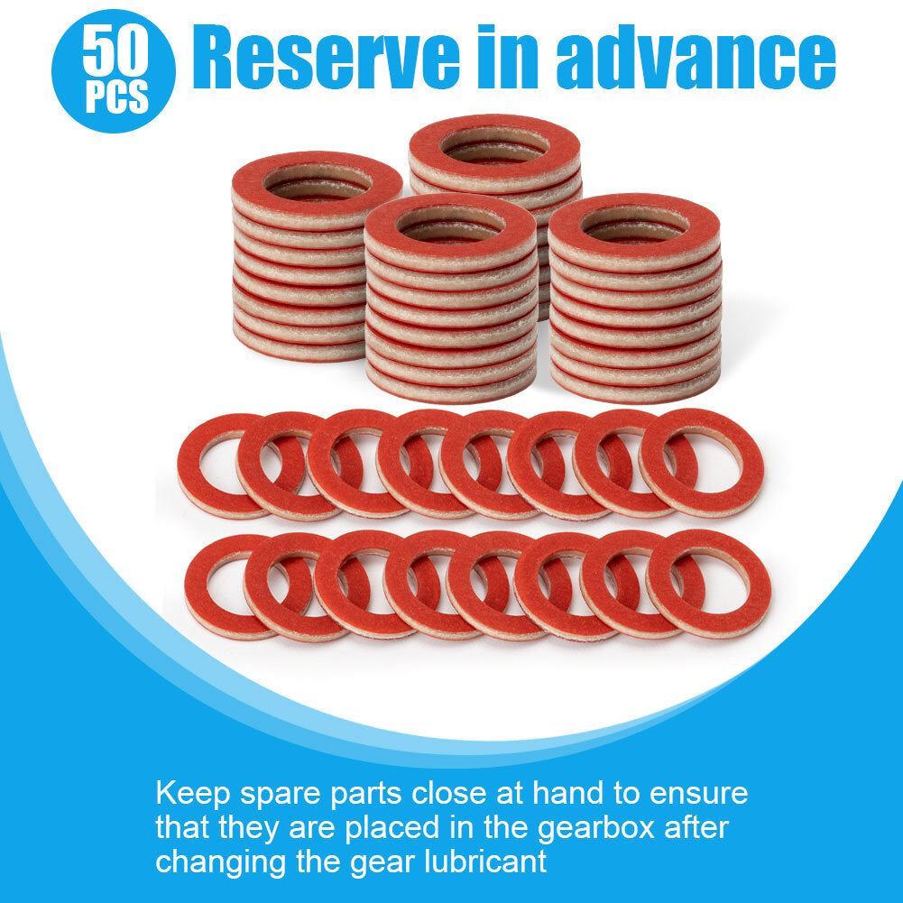 50PCS Oil Drain Gaskets 90430-08020-00 FOR YMH Outboards Lower Unit 90430-08003
