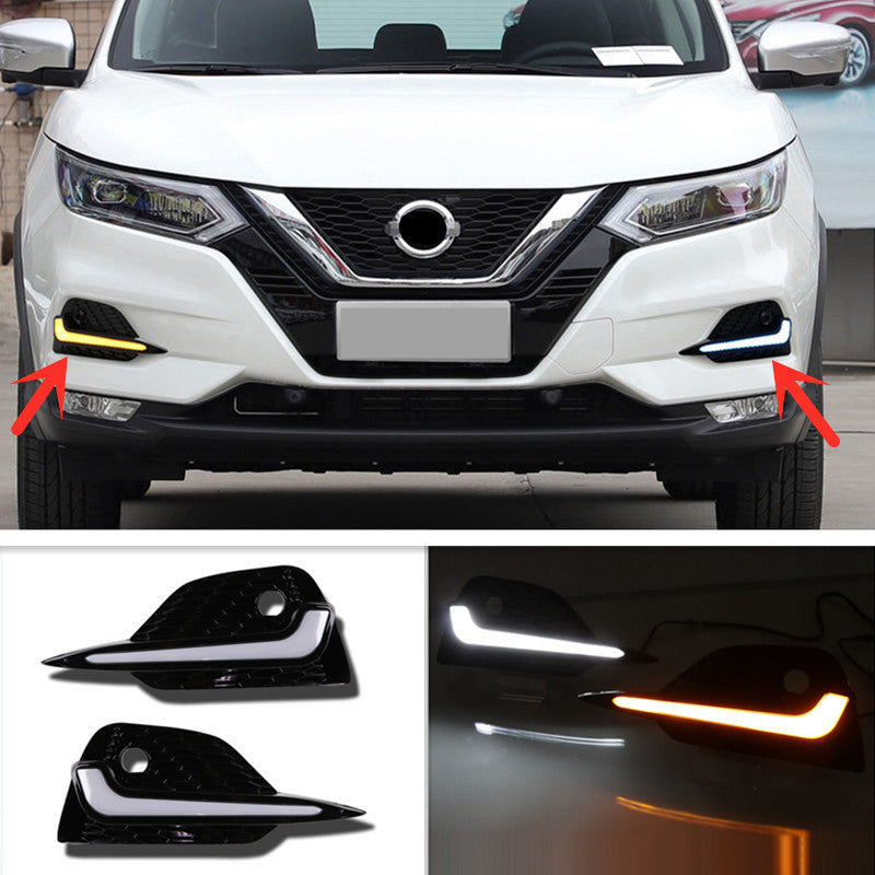 Fog light Daytime Running Light DRL LED Day Light for Nissan Rogue Sport 2020