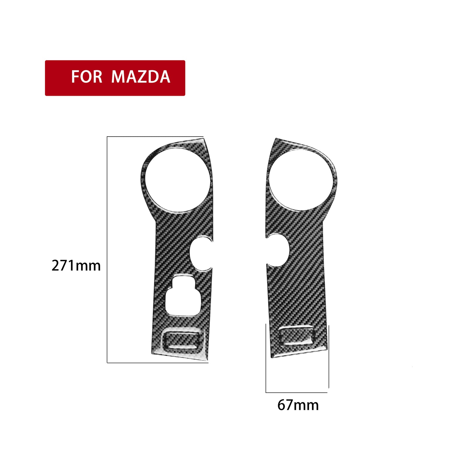 for Lexus RX350 RX450H 2016-2022 Matte Interior Window Lift Switch Panel Cover Trim- v