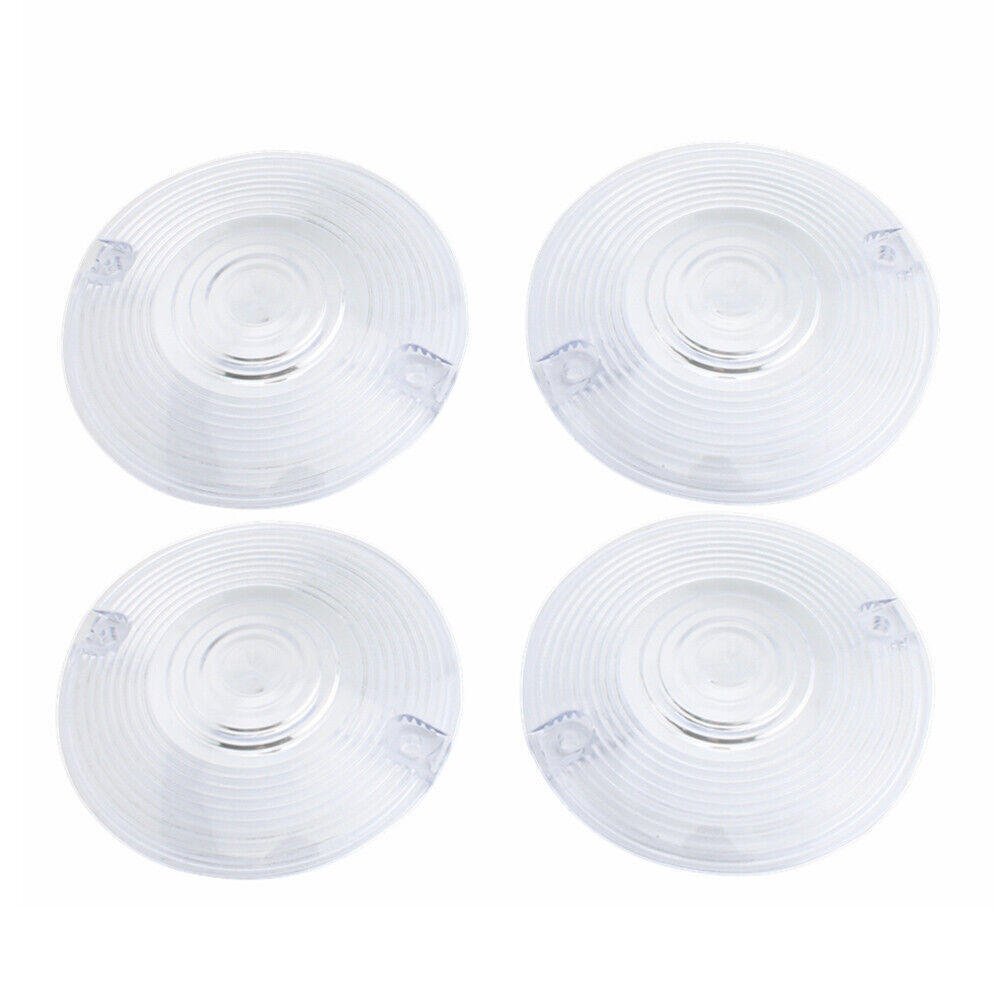 for Harley Davidson Electra Glide Motorcycle Turn Signal Light Cover Clear Lens Q