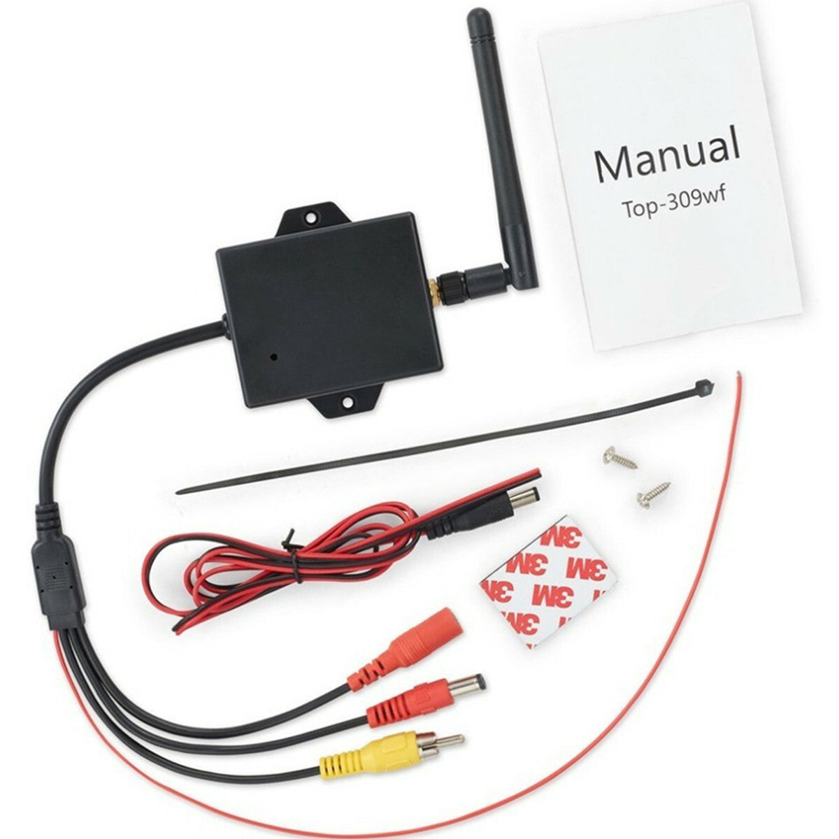 For Car Rear View Camera Reverse Backup 2.4G Wireless Video Transmitter Receiver