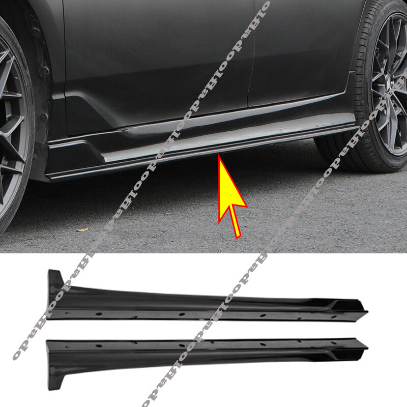 for Toyota for Avalon 2019-2022 Side Skirts Splitter Extension Diffuser Spoiler trim
