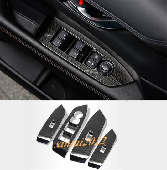 2 Piece Motorcycle CNC Grip Rear View Bar 7/8 Inch 22mm Side Mirror Black- v