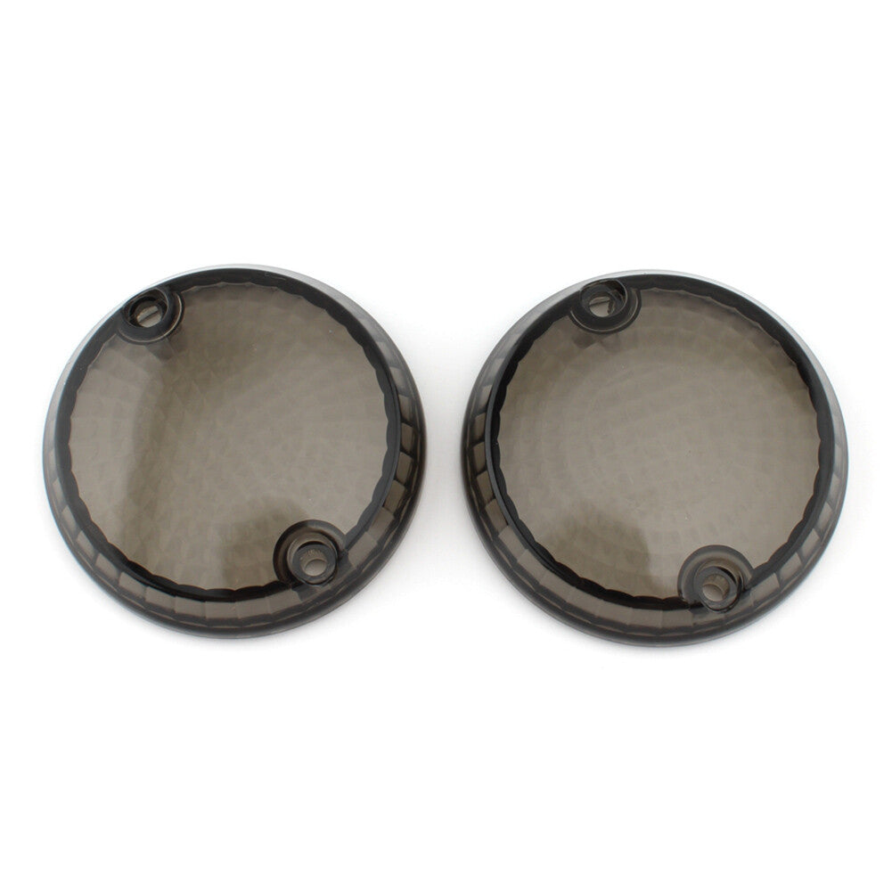 Turn Signal Lens Cover for Kawasaki Vulcan 1500 Classic Mean Streak Smoke Pair