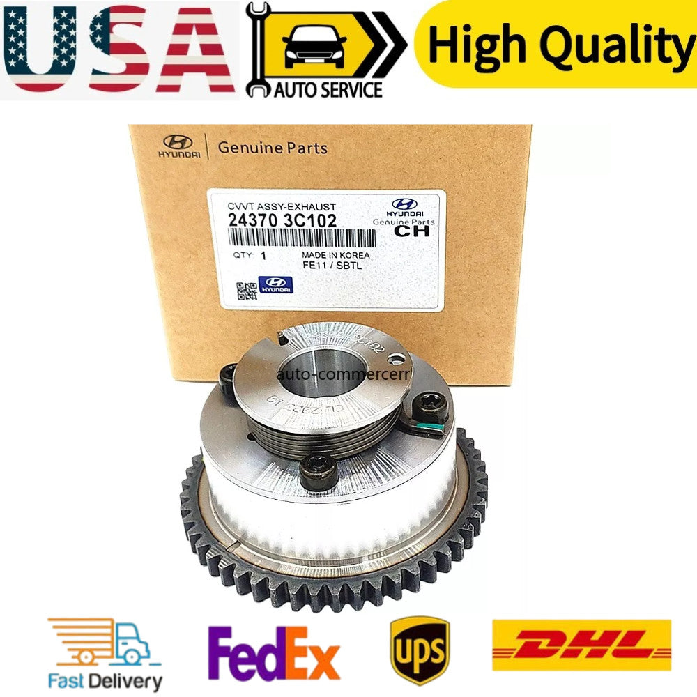 24370-3C102 Exhaust Camshaft Gear CVVT For Azera for Genesis Sorento 09-2013
