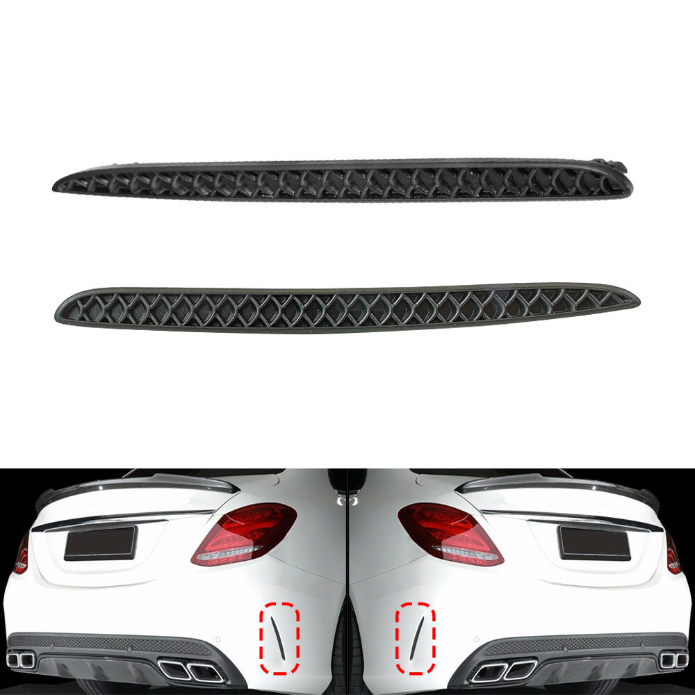 Rear bumper side cover, barbecue grill right-hand and LH fits C63 W205 2013-2017. n