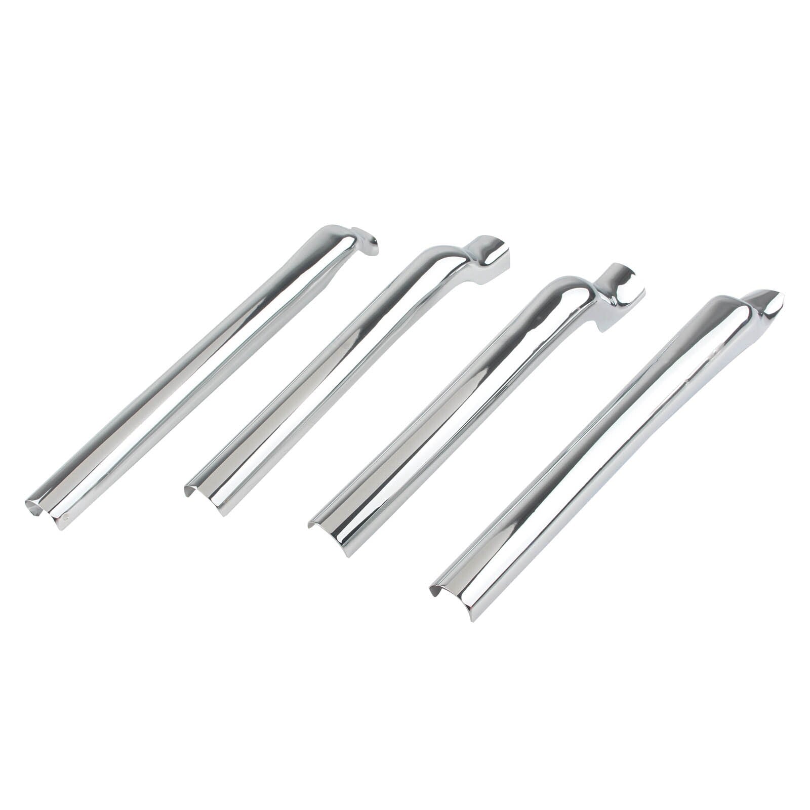 Fit for Harley Heritage Softail Classic FLSTC Chrome Rear Swingarm Tube Covers Q