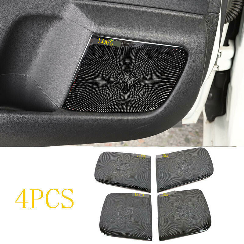 for Jetta Mk7 2019-2022 Steel Black Door Armrest Window Lifter Trim v