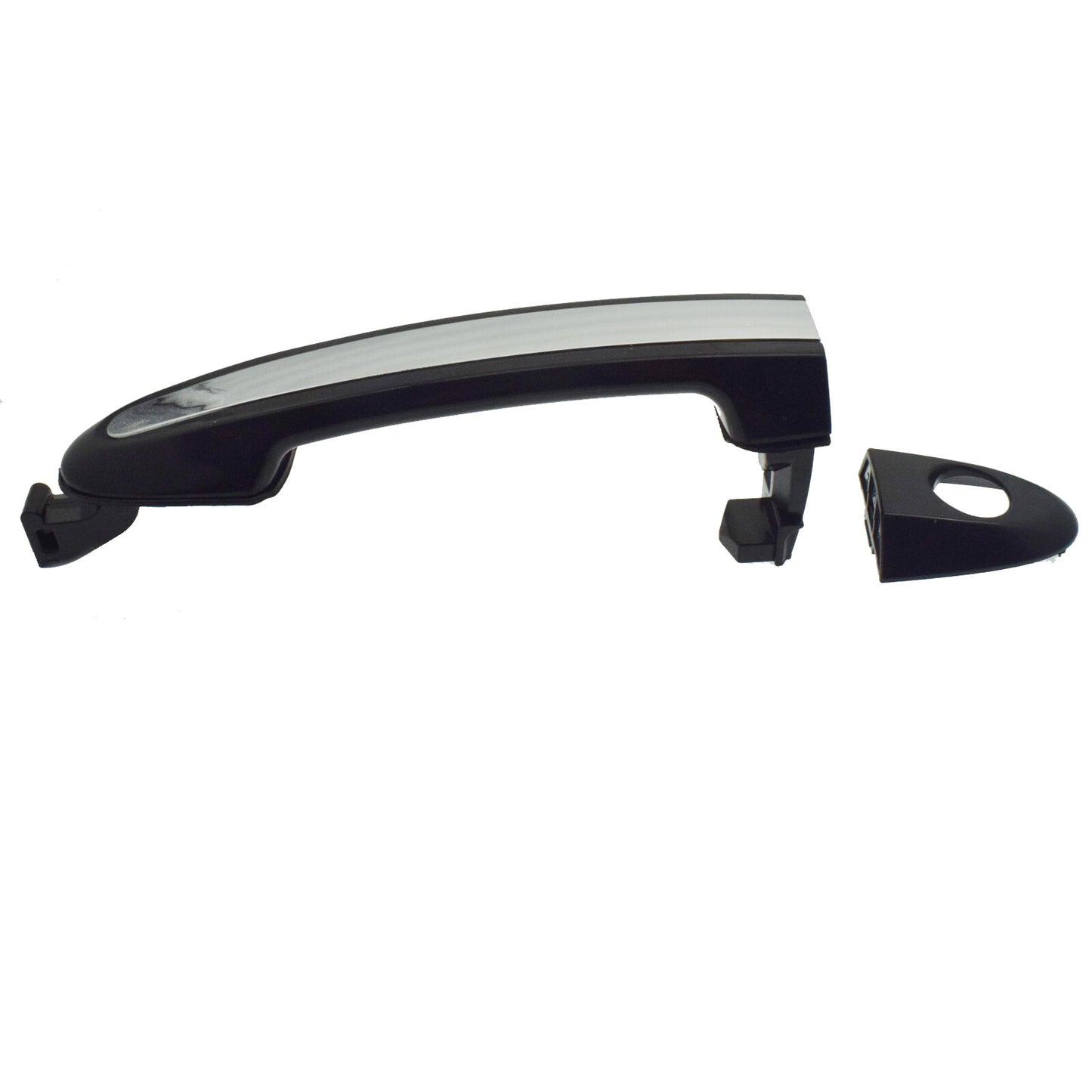Chrome exterior door handles and black left front drive for Hyundai Santa Fe 07-12- n