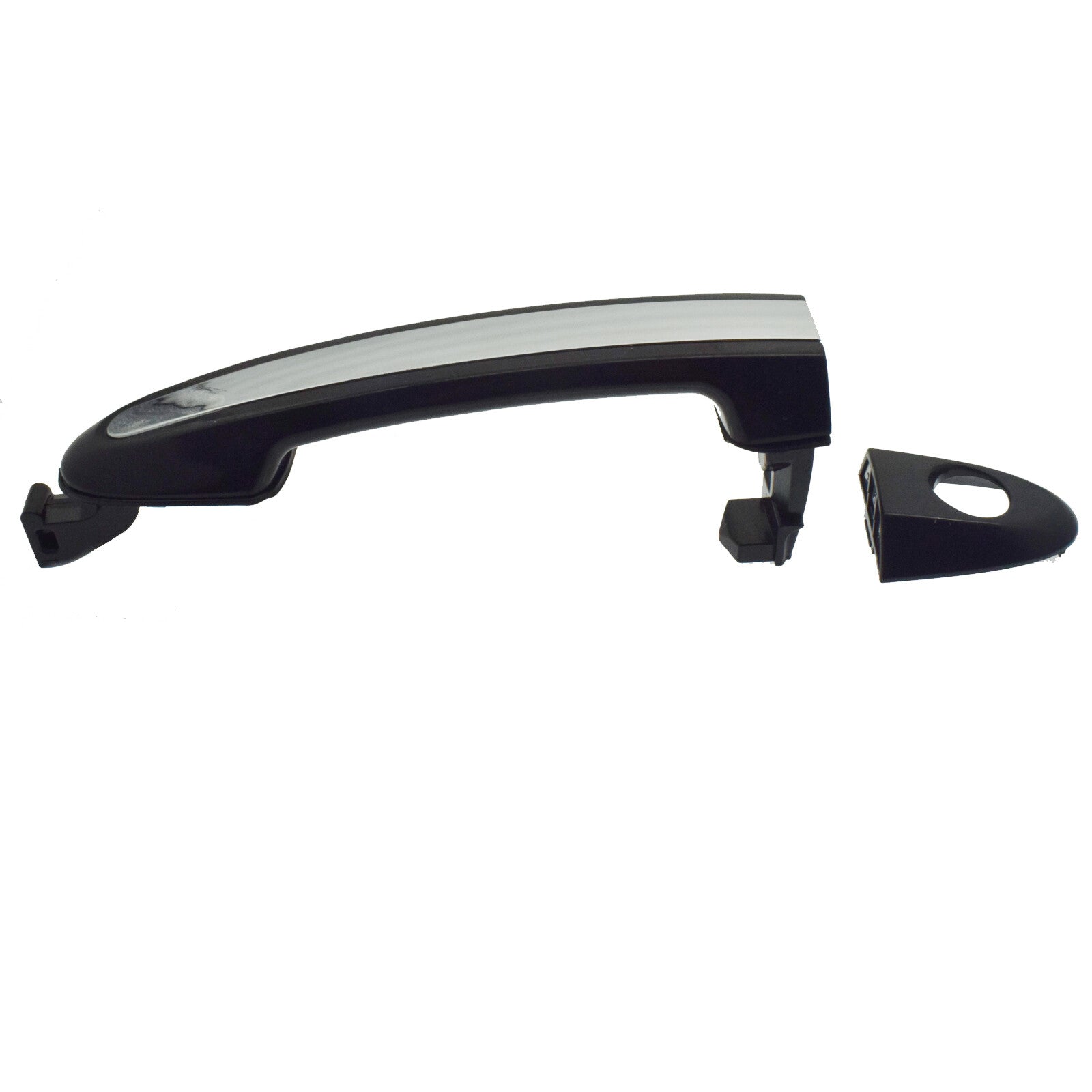 Chrome exterior door handles and black left front drive for Hyundai Santa Fe 07-12- n