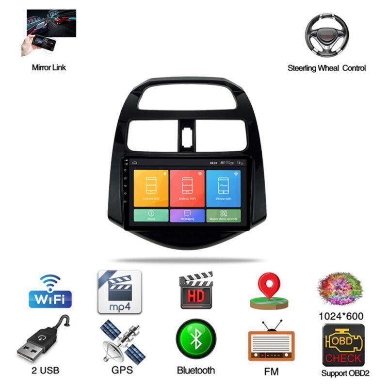 Car Stereo Radio GPS Navigation for Chevrolet Spark 10-14 9 Android 10 1+16GB