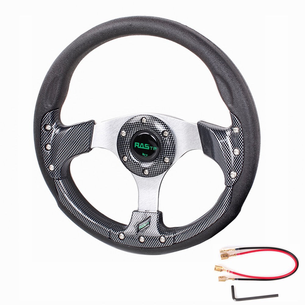 13 320mm Steering Wheel Universal Drifting Racing Sport Lightweight Pane