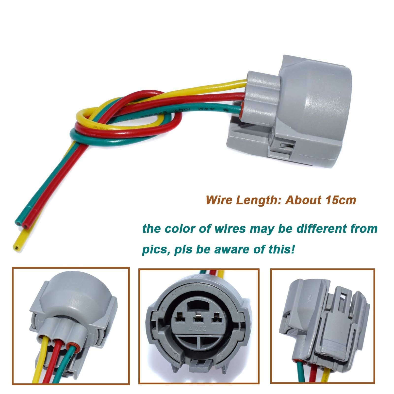 MAP TPS Throttle Position Sensor Connector Plug 3 Wire for Honda for Acura B16A - Brand New n