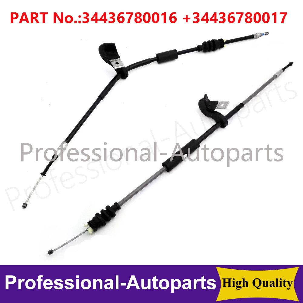 Rear Left & Right Parking Brake Cable Fit for BMW 745i 750i 760i for Alpina B7 Q
