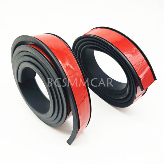 2x Fender Flares Car Wheel Eyebrow Arch Extension Protector Moulding Trim Strip