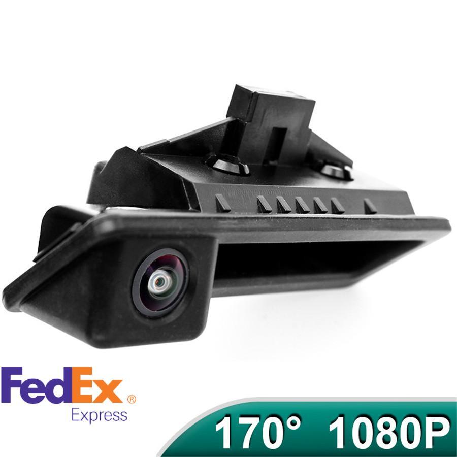 Car Trunk Handle Rear View Fisheye Lens Camera for BMW E90 E91 E92 E93 E53 E82 Q