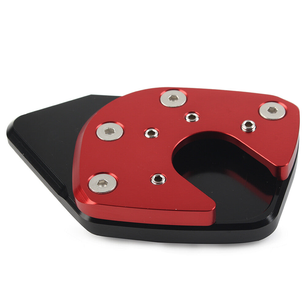 St?nder Seitenst?nder Verl?ngerungsplatte f¨¹r for Honda X-ADV XADV 750 2017-2018 Rot